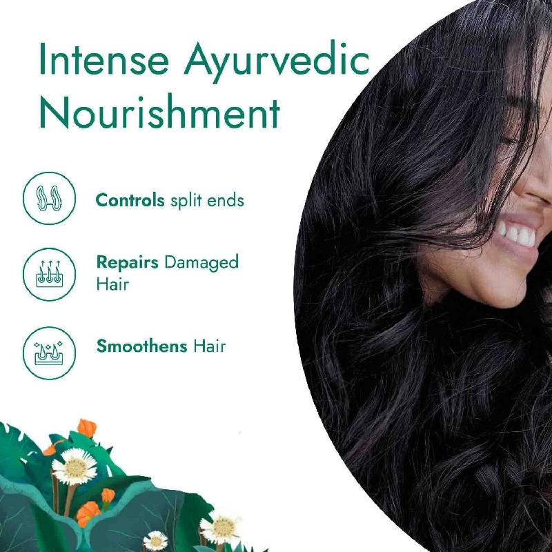 Kapiva Ayurveda Bhringraj Hair Nourish Mask, 200 g-5.webp